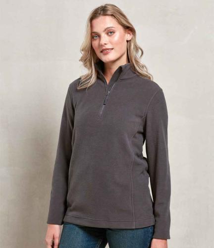 Premier Unisex Recyclight? 1/4 Zip Fleece - DGY - L
